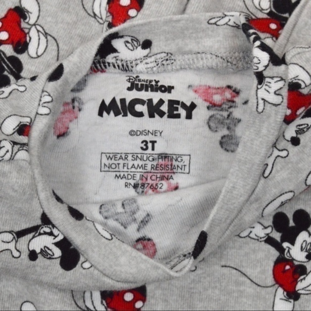 Disney Mickey Mouse Pajama‎ Set, 18M to 2T - Picture 4 of 5